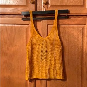 Knit tank summer sweater
